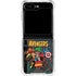 Marvel Classic Comics Avengers Assemble Galaxy Z Flip6 Clear Case